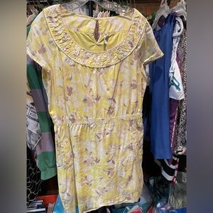 Yellow dress (size large)